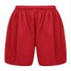 Loodgao Kids Boys Active Shorts Loose Quick Dry Running Gym Basketball Workout Sports Mesh Shorts Activewear Red 11-12 view 1
