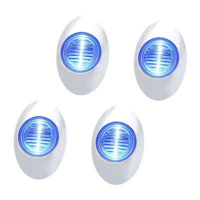 WHAMVOX 4pcs Boat Stern Lights Led Oval Lights for Deck Cabin Anchor Pontoon Kayak Yacht