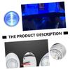 WHAMVOX 4pcs Boat Stern Lights Led Oval Lights for Deck Cabin Anchor Pontoon Kayak Yacht view 3