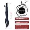 Elitix Wing Chun Dummy Karate Martial Arts Training Punching Stand, Wing Tsun Dummies Kung Fu Practice Wall Mount Equipment, Tai Chi Thai Kick Push Hand Man Pile (Size : for Hardware) view 3