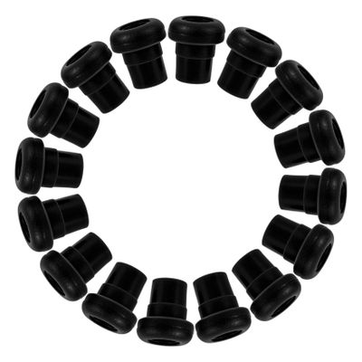 VANZACK 16pcs Foosball Machine Rod Plugs Foosball End Caps Table Parts Easy Installation for Table