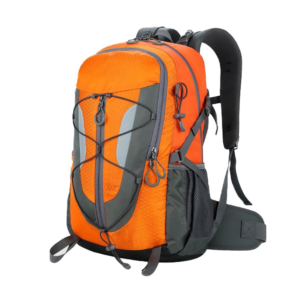 AIRITHIN Hiking Backpack 35L Packable Lightweight Camping Backpack Men Women Waterproof Hiking Daypack Outdoor Travel Daypack (orange 1)