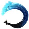 GLEAVI Helmet Braid Decor for Adults Boys and Girls Portable Suction Cup Ponytail Wig Unique Design