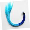 GLEAVI Helmet Braid Decor for Adults Boys and Girls Portable Suction Cup Ponytail Wig Unique Design view 2