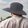 361 Sun Hats for Women Men UV Protection Summer Hat Wide Brim Packable UPF50 Cowboy Hat Hiking Fishing Hats Unisex, Gray view 3