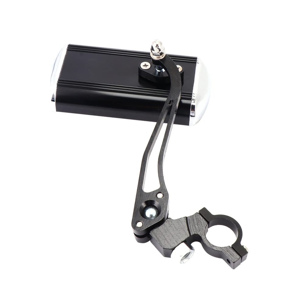 VANZACK Bike Rearview Mirror Aluminum Alloy Rotating Rear View Mirror for Handlebar Wide Angle Road Mountain Bike Compatible