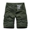 SWJGLITTR Men's Multi Pocket Short Overall Cotton Lightweight Casual Outdoor Short Summer Straight Cargo Short Pant (Green,32) view 1