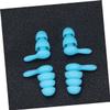 MAGICLULU 2pairs Noise Cancelling Studying Earbuds Swimmers Ear Plugs for Adults Boys and Girls view 2