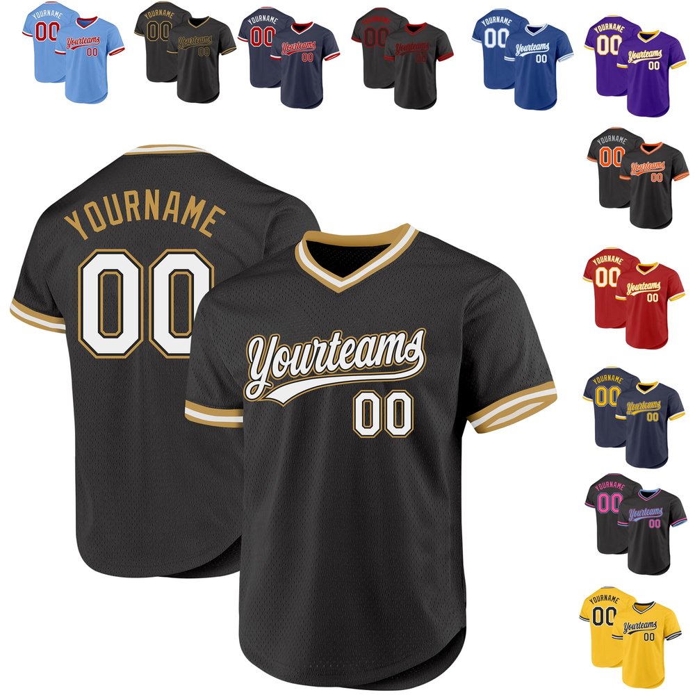 Make Your Own Hip Hop Athletic T Shirts, Personalized Black Team Uniforms for Men Women Youth Boys Girls, Custom Short Sleeve Styles Gold Black White Name Number Name Number Stitched Front Back