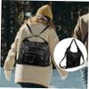 GALPADA Women's Pu Backpack Multi-purpose Girl Pouch Capacity Tote Bag for School Travel Fashionable Casual Design view 4