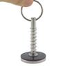 316 Stainless Steel Marine Hatch Cover Handle pins, Spring pins, Hatch Cover pins, bin Door Pull Rings (4, 1/4in(6.3mm)) view 3