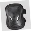 GANAZONO Thickening Gear for Adults 6pcs Protective Gear Kit Knee Pads Skates Black view 2
