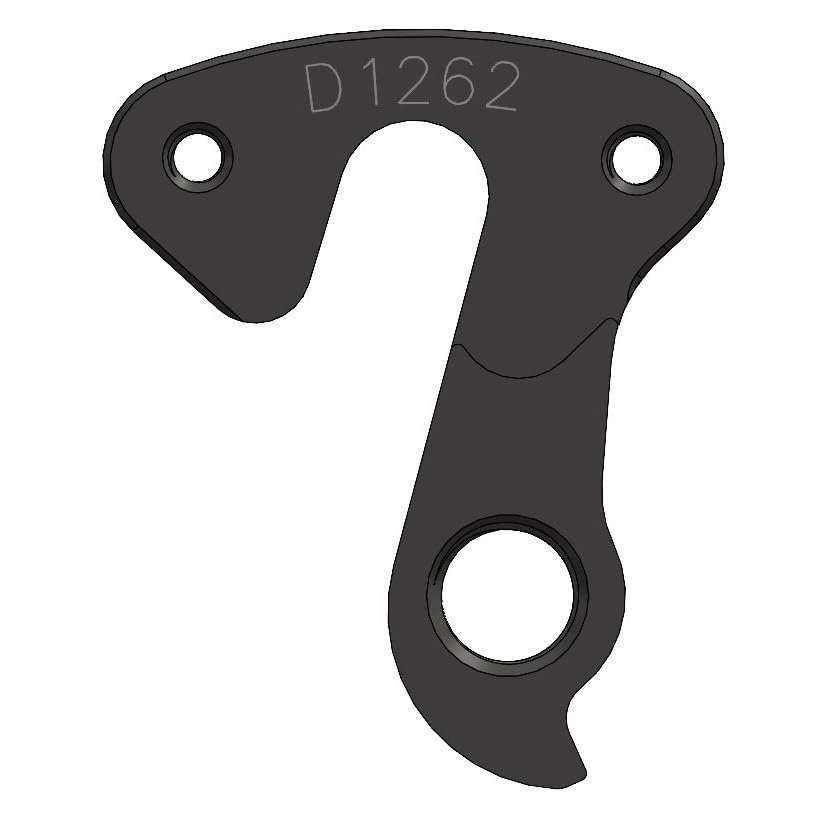 Pilo D1262 Derailleur Hanger Compatible/Replacement for Benno RemiDemi, Black