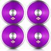 VercanMonth 4 Pcs Sports Training Discus Boys Girls Discus Track and Field Discuses Training Equipment for High School and College Throwers Practice and Competition(Purple) view 1