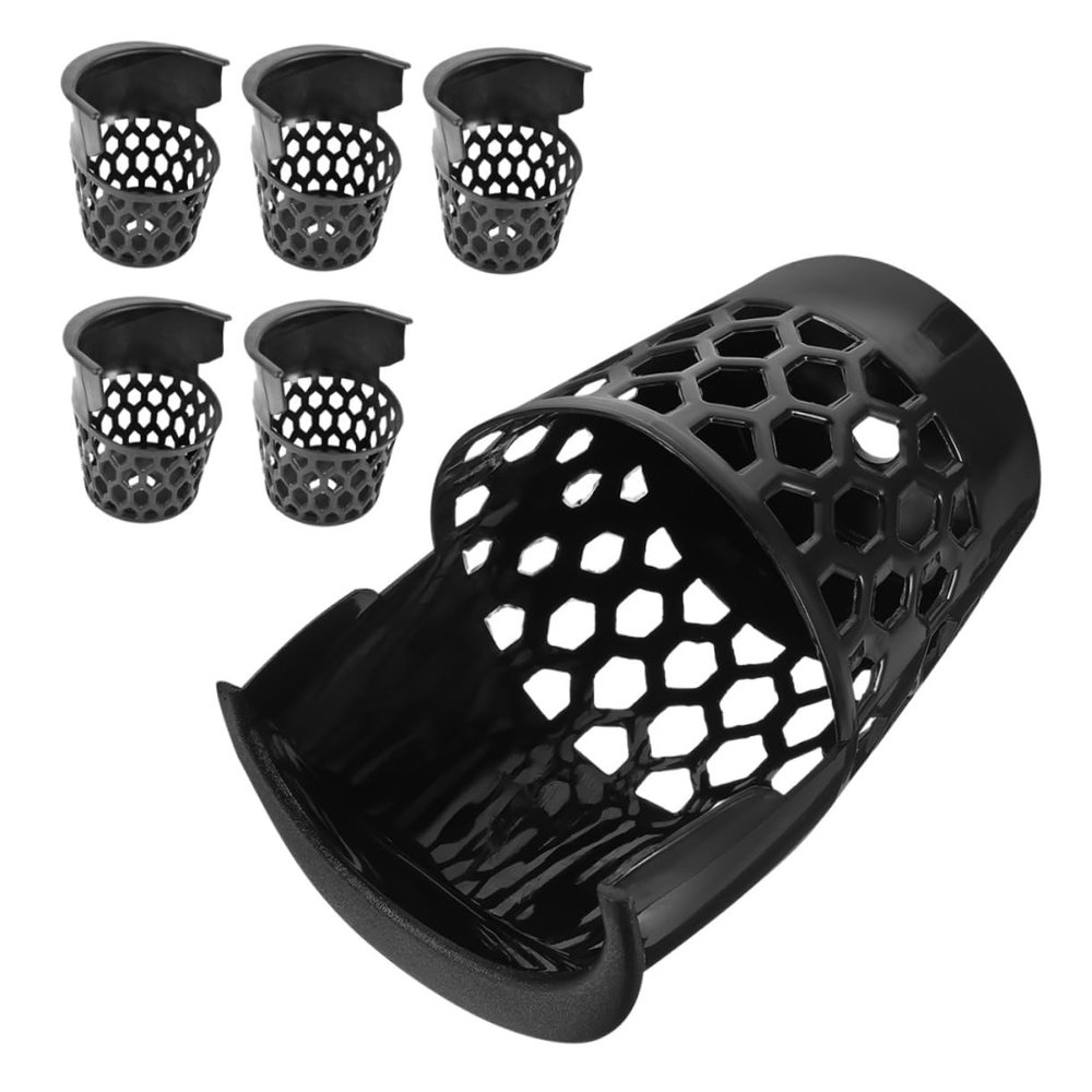 VANZACK 6pcs Billiard Table Pocket Replacement Pool Table Pockets for Billiard Accessories Sturdy and Practical for Players