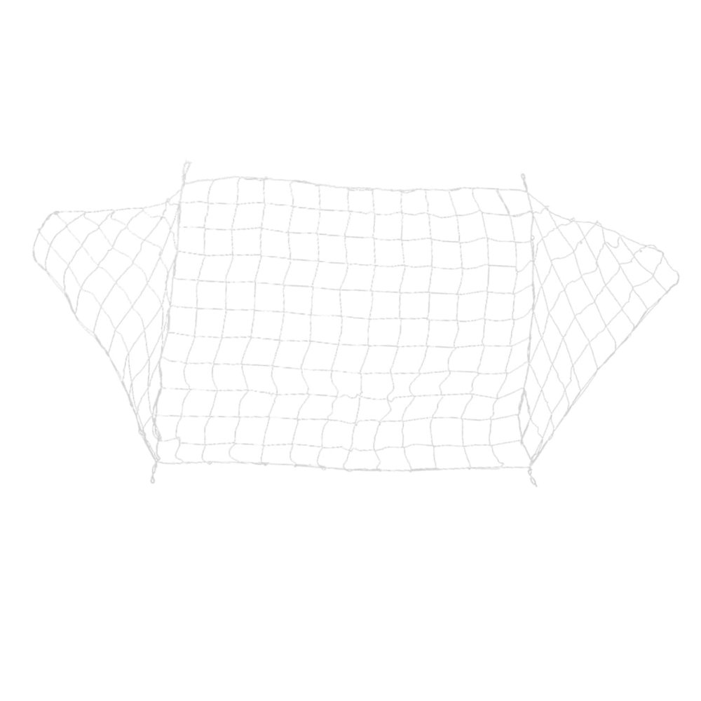 WHAMVOX 2m Persons Soccer Goal Replacement Net White Football Training Net for Backyard Practice Lightweight High Impact Design for Soccer Teams