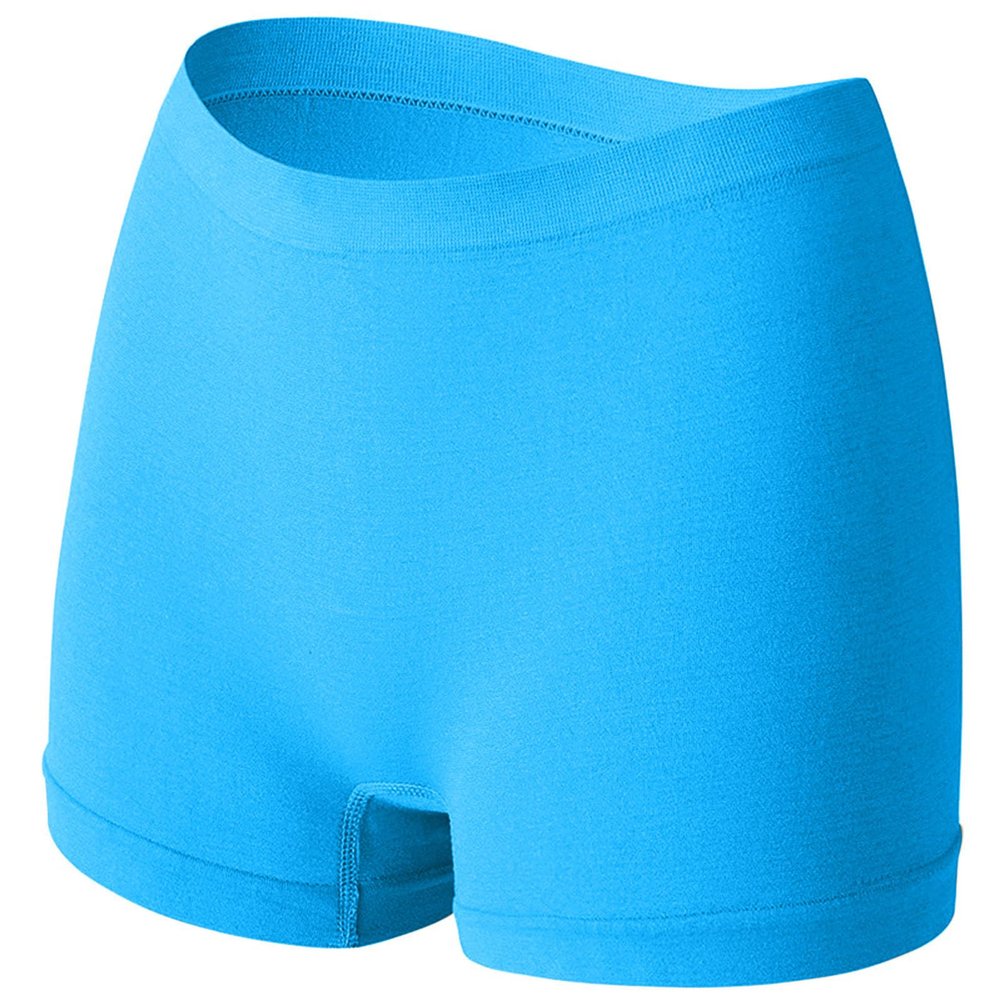 HGps8w 2025 Summer Womens Slip Shorts for Under Dresses Seamless Anti Chafing Boyshorts Panties Ladies Boxer Briefs Underwear