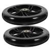 FRCOLOR 2pcs Replacement Scooter Wheels High Elasticity Pu Wheel Kick Scooter Caster Mobility Accessory view 1