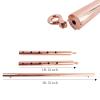 Spreader Bar Rose Gold Heavy Duty Stainless Steel Adjustable with 2pcs Black PU Strap, Yoga Training Fitness Gear, Workout Bar,Sports Gym Kit (Rose Gold-Black) view 4