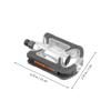 2pcs Non-Skid Aluminum Alloy Pedals Flat Bike Pedals for Mountain Accessories Comfortable Long Distance Riding view 2
