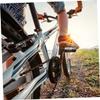2pcs Non-Skid Aluminum Alloy Pedals Flat Bike Pedals for Mountain Accessories Comfortable Long Distance Riding view 3