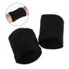 MAGICLULU 1pair Sports Compression Wristband Breathable Fitness Support for Joint Protection Volleyball Basketball and More Elastic Cuff Black view 3