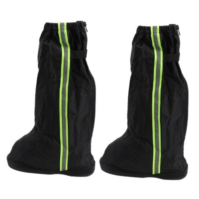 COOLHIYA Rainproof Hiking Shoe Covers Oxford Cloth Leg Outdoor Boot Cover for Men Women Walking Shoes