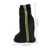 COOLHIYA Rainproof Hiking Shoe Covers Oxford Cloth Leg Outdoor Boot Cover for Men Women Walking Shoes view 2