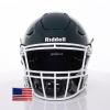 Riddell SpeedFlex Adult Helmet - with White SF-2BD Facemask + US Flag Decal (Forest Green, Small) - Green Gridiron view 2