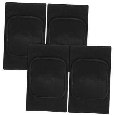PLAFOPE 2pairs Workout Pads for Elbow and Knee Soft Breathable Sleeves for Dance Basketball and Outdoor Activities High-Density Excellent Durability