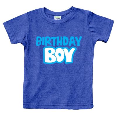 Birthday boy Shirt Boys Outfit Toddler Baby tee 1st 2nd 3 Year Old 4th Kids 5th 6th 7th (US, Age, 3 Years, Charcoal Blue)