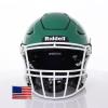 Riddell SpeedFlex Adult w/White SF-2BD Facemask + US Helmet Flag Decal (Kelly Green Helmet, Small) - Green Gridiron view 2