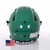 Riddell SpeedFlex Adult w/White SF-2BD Facemask + US Helmet Flag Decal (Kelly Green Helmet, Small) - Green Gridiron view 4