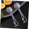 MERRYHAPY Camping Spork Multi-use Stainless Steel Fork Spoon Combo for Hiking Backpacking and Outdoor Dining Includes Bottle Can Openers Lightweight and Portable view 3