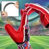 Arsh Sports Soccer Goalie Gloves, Football Goalkeeper Gloves for Kids Youth & Adult Strong Grip Finger Save 4mm Latex Finger Spine Protection (Red, Size 5 Suitable for 9-12 Years) view 3
