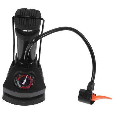 VANZACK Portable Bicycle Pump Pressure Gauge High-Pressure Foot Pump for Bike Inflation for Road and Mountain Bikes Construction