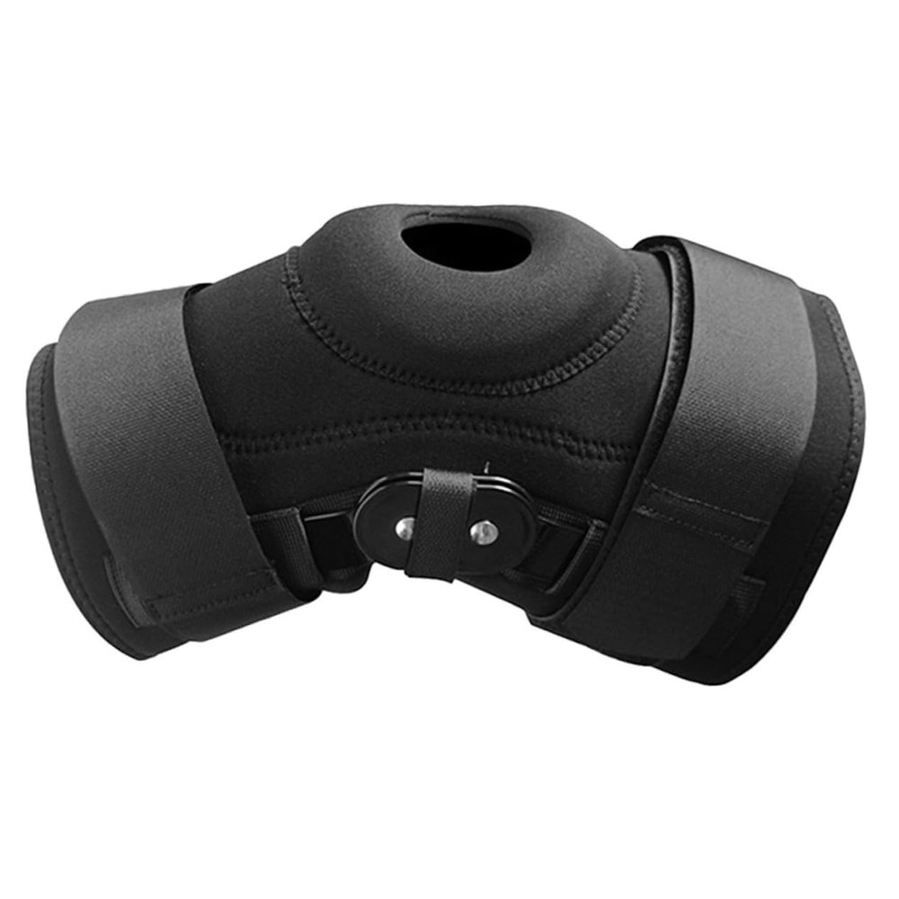 FRCOLOR Protective Knee Sleeve with Gel Pads Breathable Reusable Knee Brace for Outdoor Sports Fitness and Joint Pain Relief