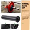POPETPOP Barbell Handle Grip Anti-slip Plastic Cover for Dumbbell and Barbell Comfortable and Durable Handle for Enhanced Weightlifting Experience Home and Gym Use view 2