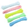 KOMBIUDA 5pcs Umbrella Ropes Glowing Parachute Cord Satin Braided Reflective for Outdoor Use view 1