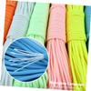 KOMBIUDA 5pcs Umbrella Ropes Glowing Parachute Cord Satin Braided Reflective for Outdoor Use view 4