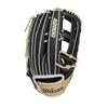Wilson 2024 A2000 SP14SS 14" Slowpitch Softball Glove - Left Hand Throw, Black/Blonde/White view 2