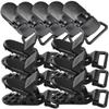 KOMBIUDA 20pcs Rv Canopy Awning Hooks Tarp Tie Down Clips for Camping Tent Heavy Duty Tent Fixing Tool Roll up Door view 1