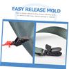 KOMBIUDA 20pcs Rv Canopy Awning Hooks Tarp Tie Down Clips for Camping Tent Heavy Duty Tent Fixing Tool Roll up Door view 4