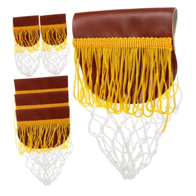 Milisten 6pcs Children's Billiard Net Bag Billiard Storage Pocket Snooker Table Pockets Ball Store Net Pocket Billiard Table Pockets Billiard Supply Small Corner Pu Pool Table, 18.00X11.00X0.20CM