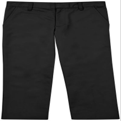 Classroom School Uniforms Big Kid Flat Front Pant CR003H, 18H, Black