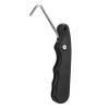 Asixxsix Lace Tightener, Portable Stainless Steel Plastic Folding Skate Lace Tightener, Handle Hold High Strength Durable Safe Shoe Lace Puller Suitable for Skate Shoes, 10 * 3 * 1cm view 1