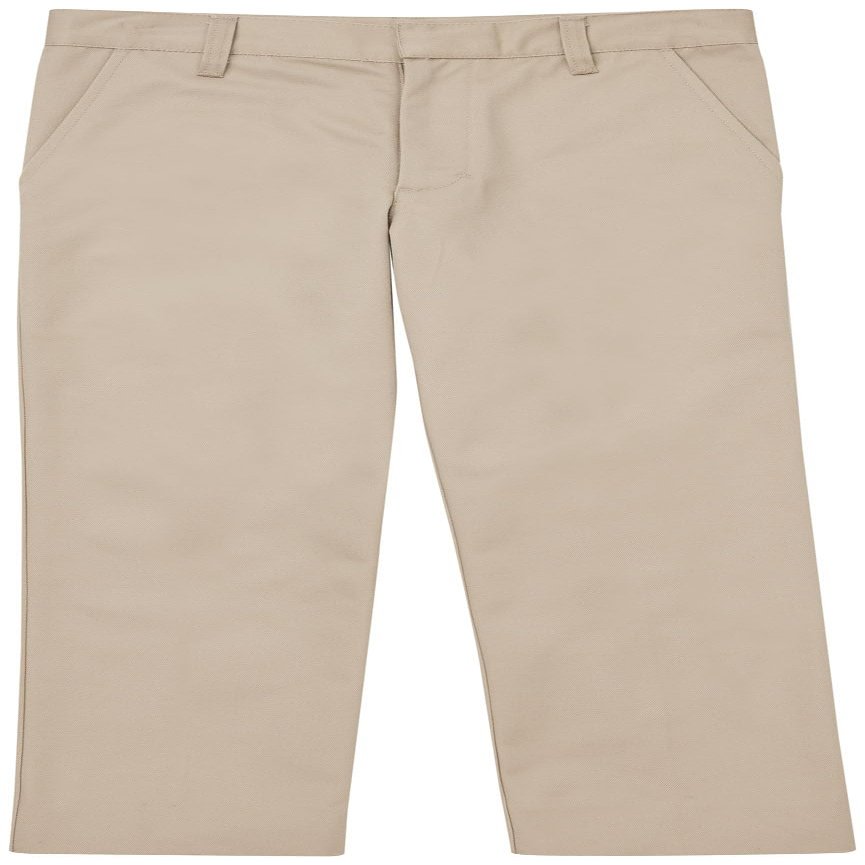 Classroom School Uniforms Big Kid Flat Front Pant CR003H, 16H, Khaki
