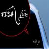 Fish Life Decal for Truck, Funny, Tumbler, Window, Laptop, Phone, Home Decoration. view 1