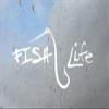 Fish Life Decal for Truck, Funny, Tumbler, Window, Laptop, Phone, Home Decoration. view 2