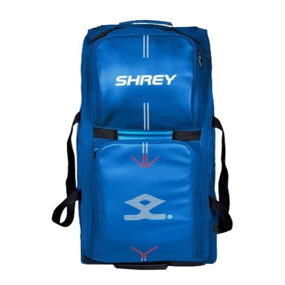 Shrey Meta 120 Wheelie Cricket Bag - Steel Blue, 120M30